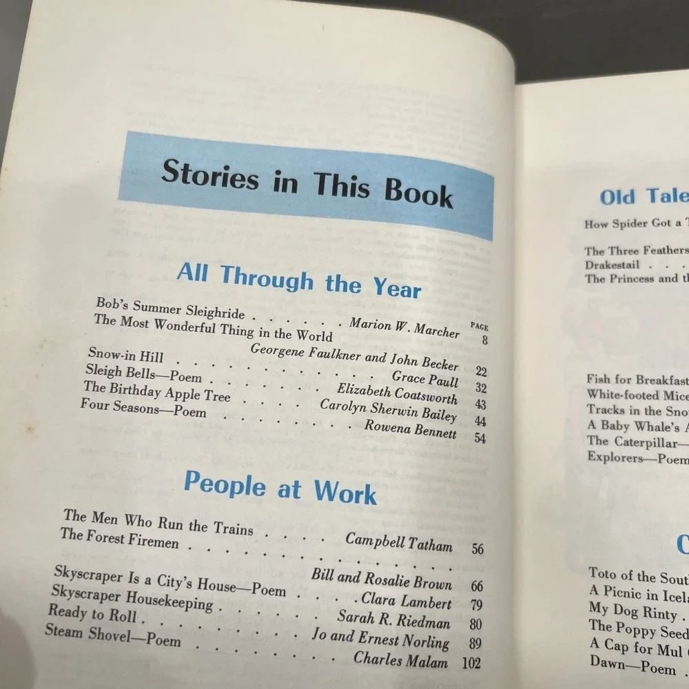 Vintage 1966 Friends Far and Near Teacher's Edition Ginn Basic Reader Book